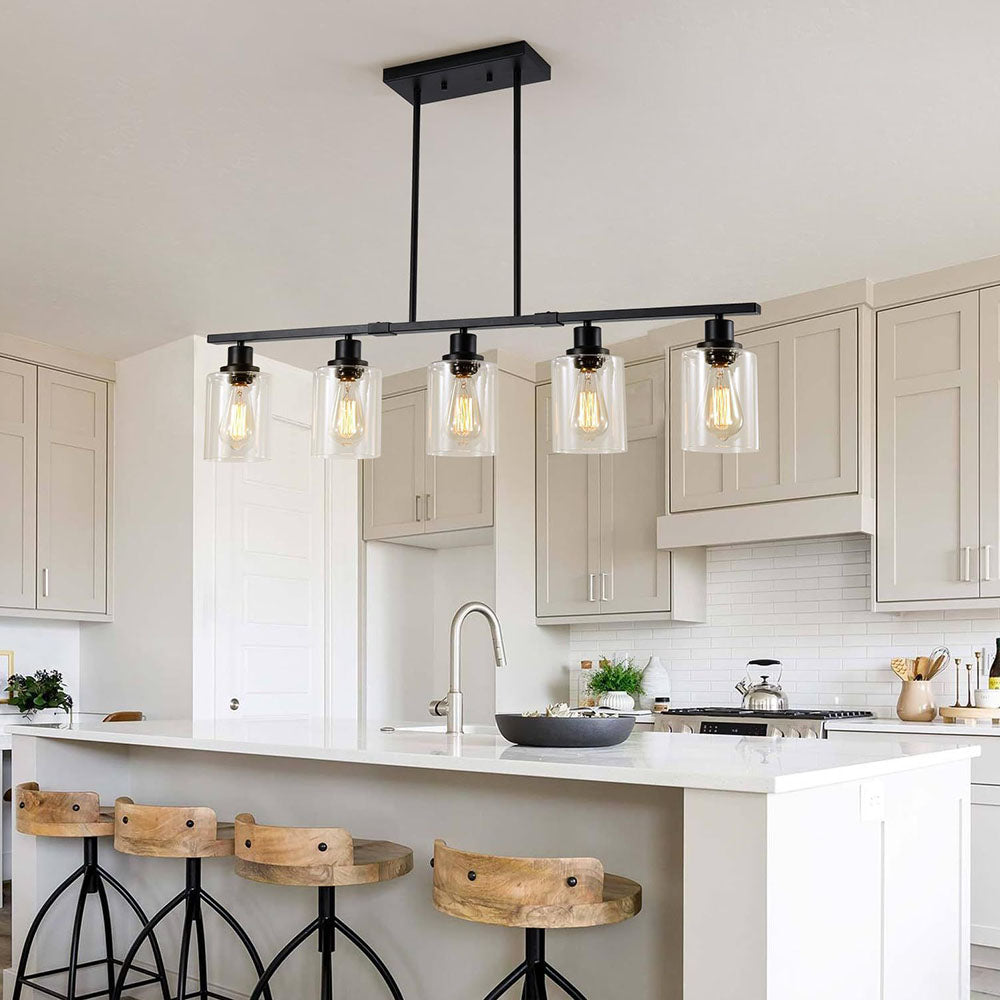 Industrial Black Ceiling Lights For Kitchen Island