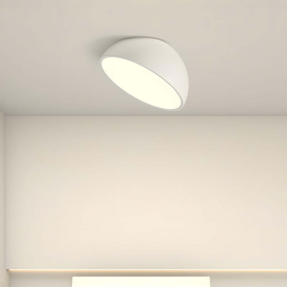 Nordic Minimalist Round Iron LED Ceiling Light for Living Room