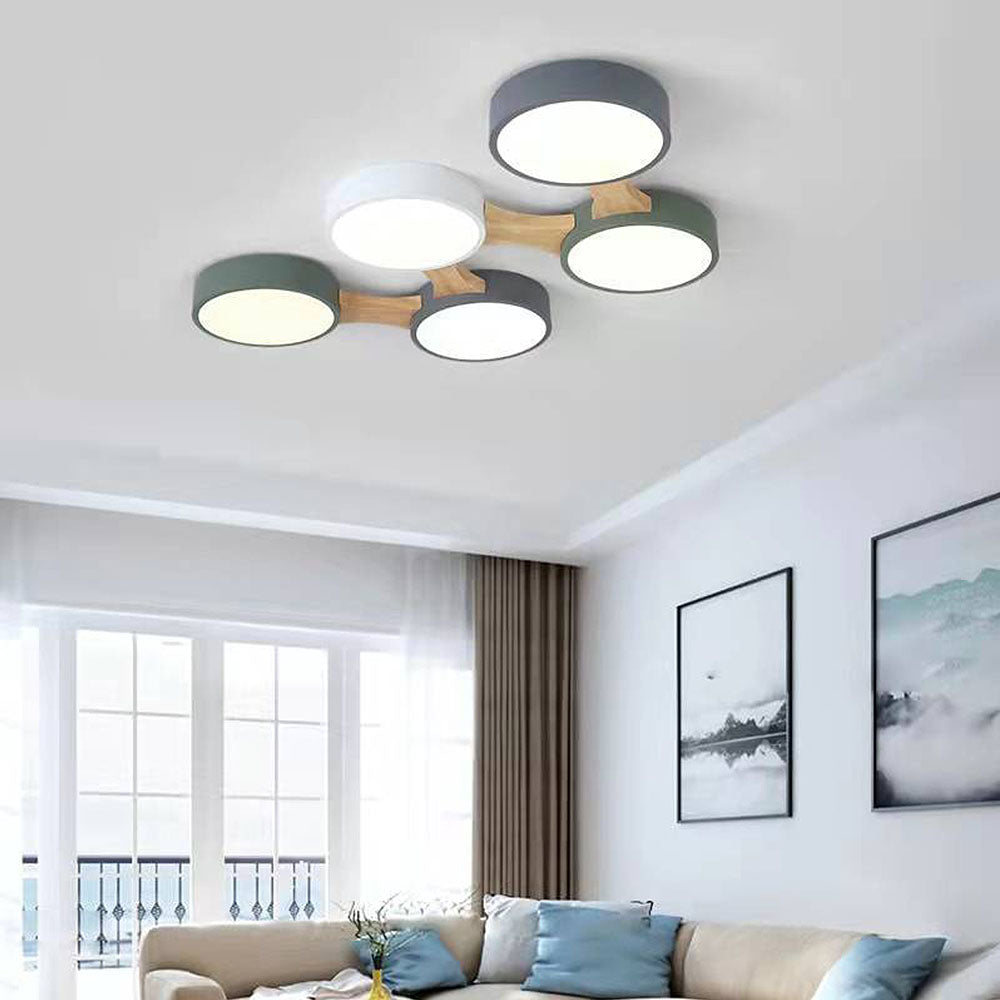 Modern Flush LED Ceiling Lights For Bedroom