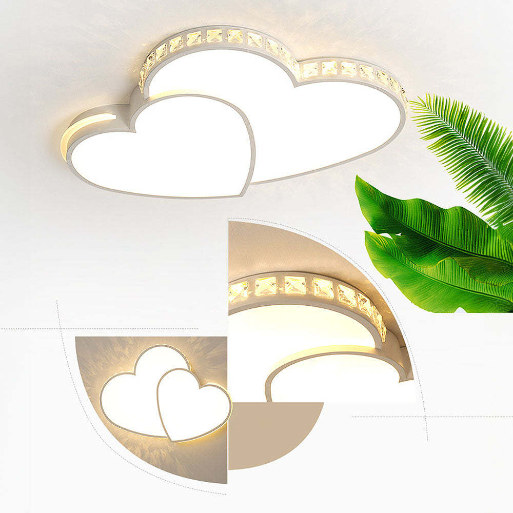 Contemporary  Acrylic Flush Led Ceiling Lights For Bedroom