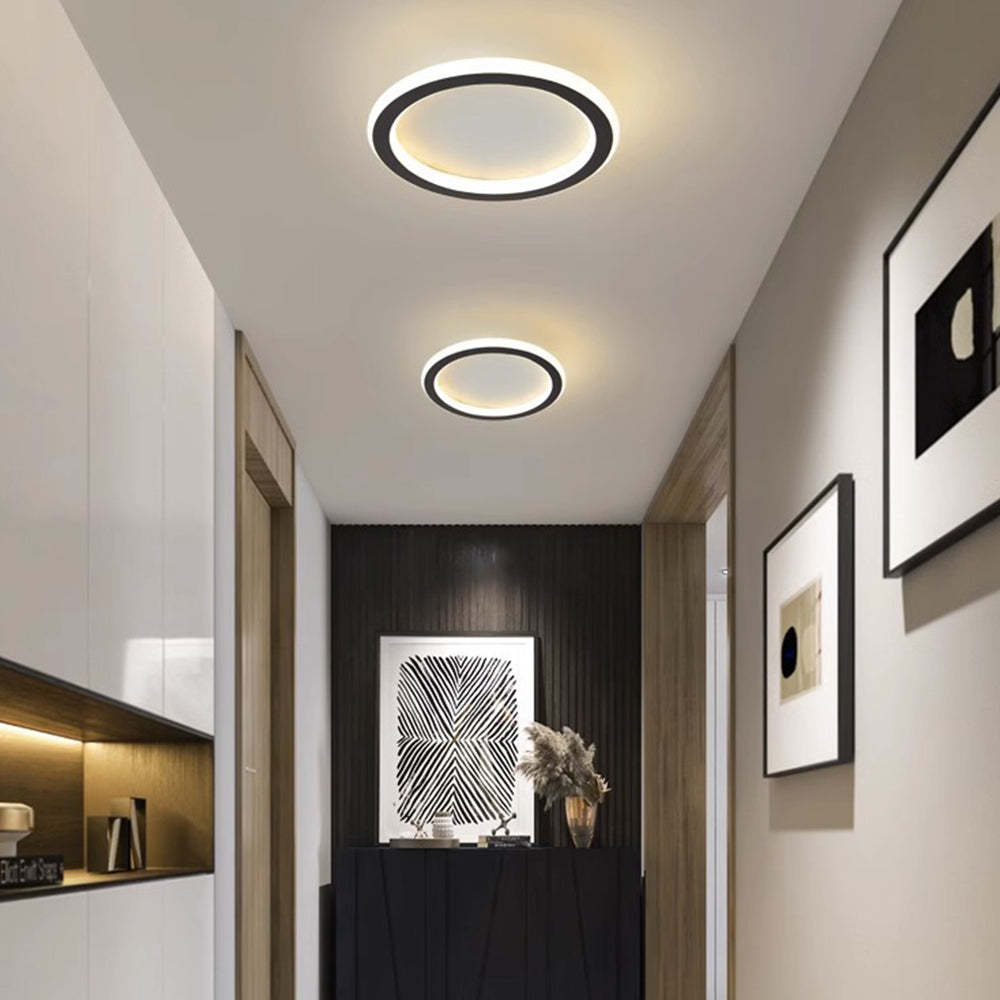 Homdiy Ceiling Lights Contemporary LED Bedroom Flush Ceiling Light