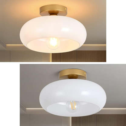 Modern Minimalist Glass Living Room Ceiling Light