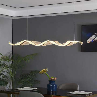 Designer Modern Nordic Wavy LED Island Lighting