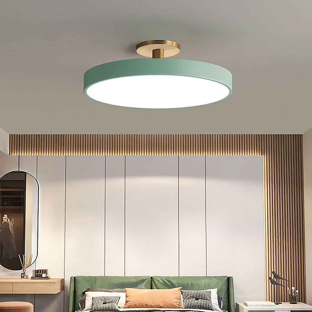 Modern Colored LED Round Ceiling Light