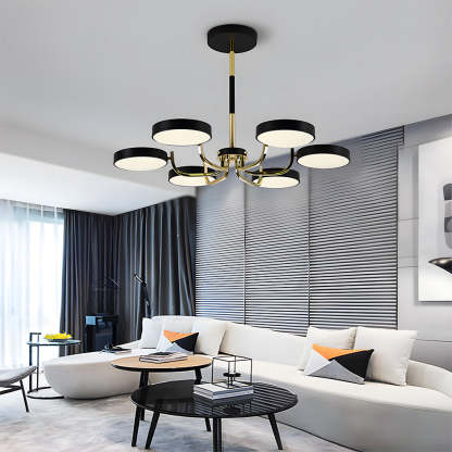 Modern Iron LED Ceiling Light For Living Room