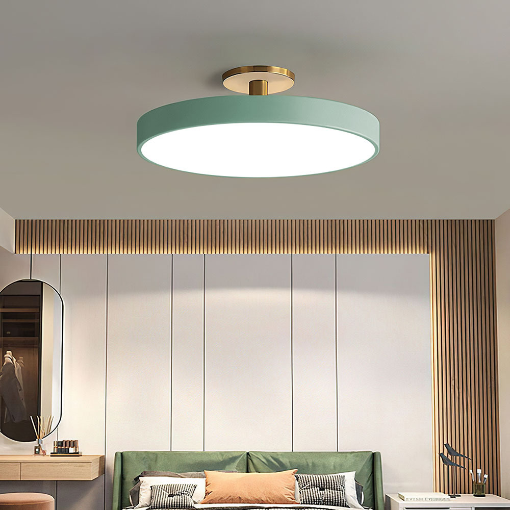 Modern Colored LED Round Ceiling Light