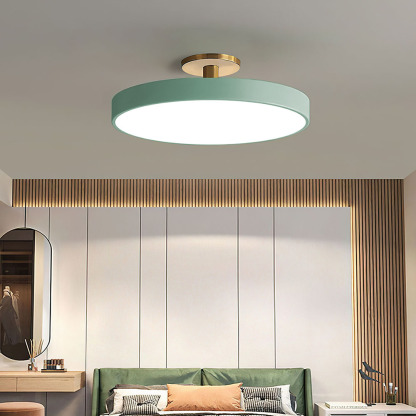 Modern Colored LED Round Ceiling Light