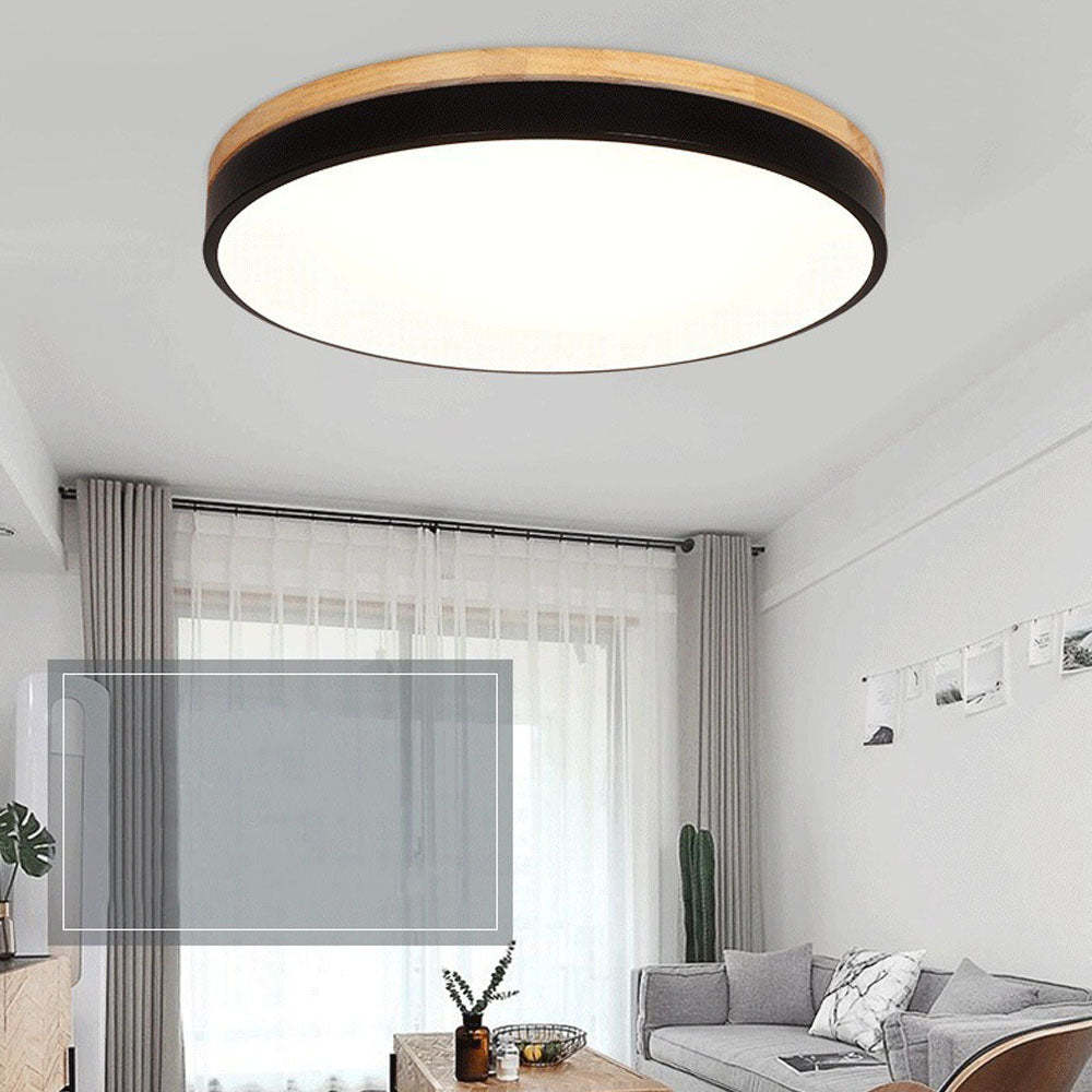 Homdiy Modern Simple Ceiling Lights Dome Flush Bedroom LED Ceiling Light