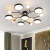 Homdiy Ceiling Lights Multi Bulbs LED Colorful Living Room Ceiling Light