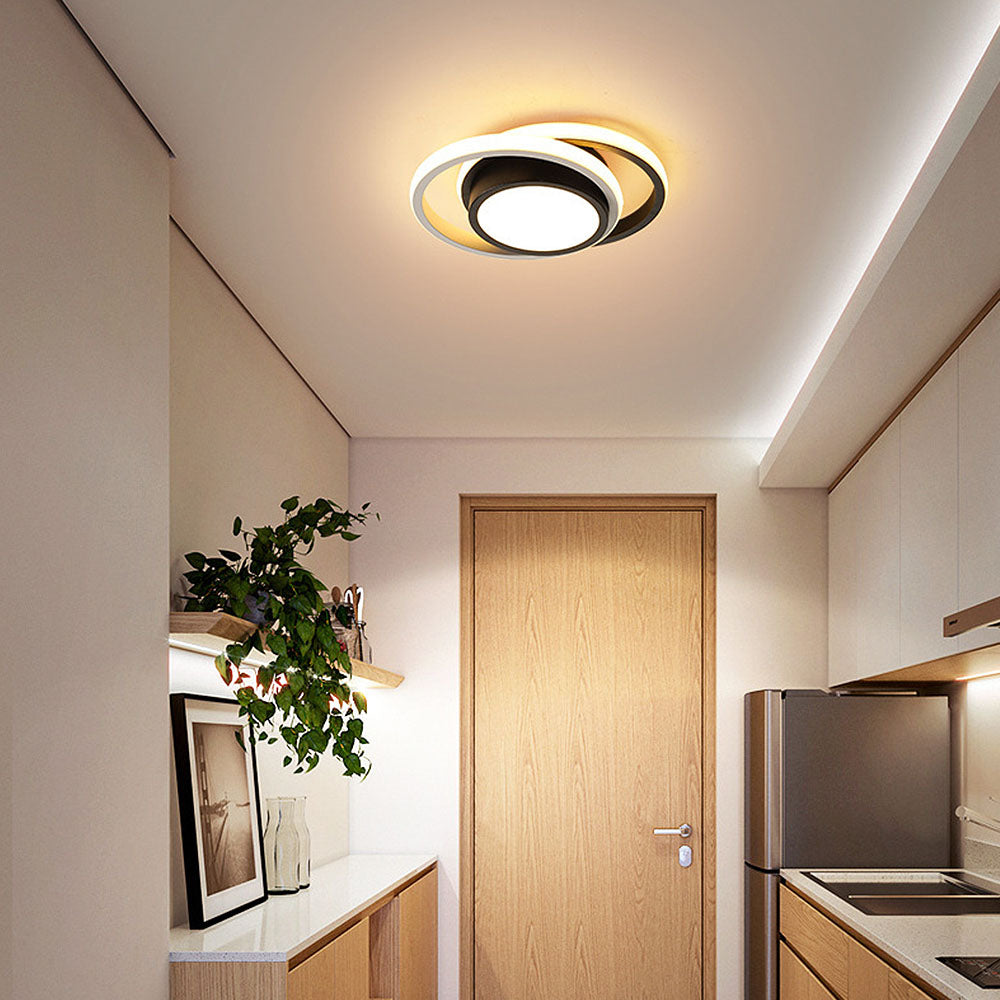 Double Ring Simple LED Ceiling Lamp