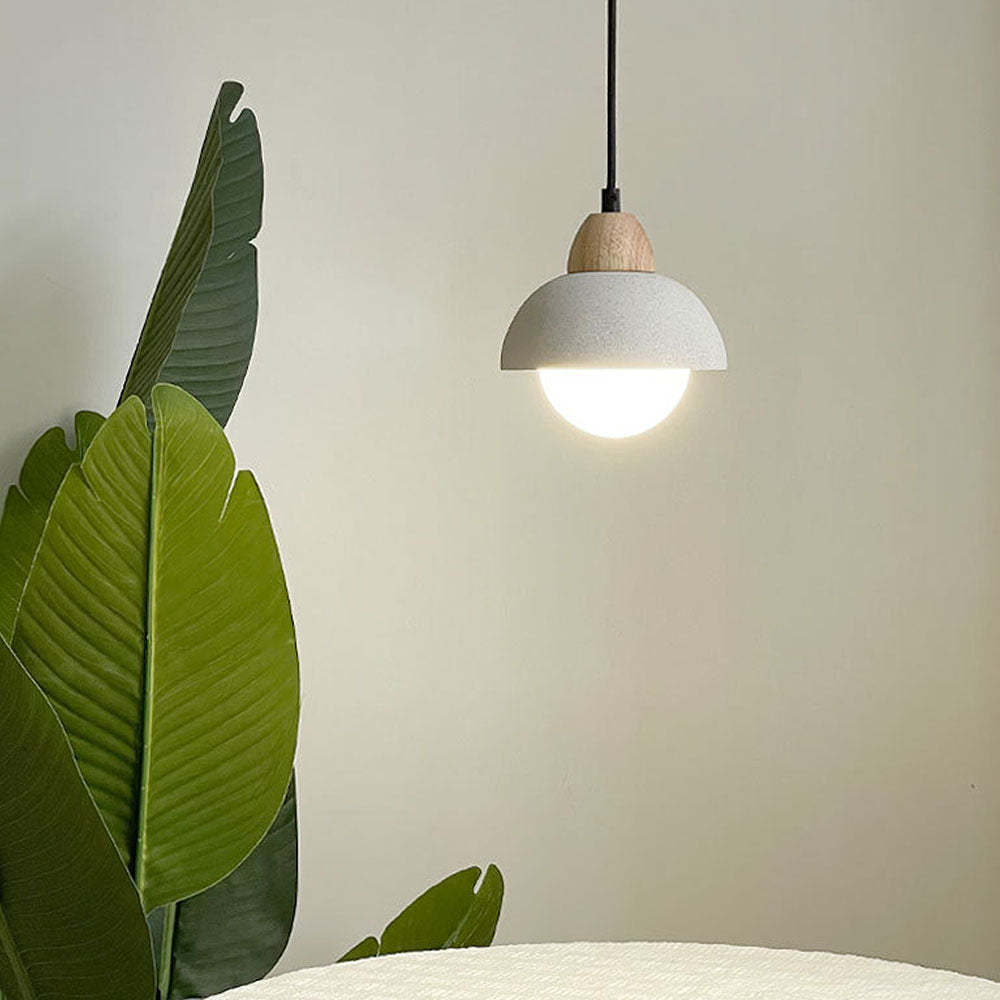 Modern Stone Simple White Pendant Lighting