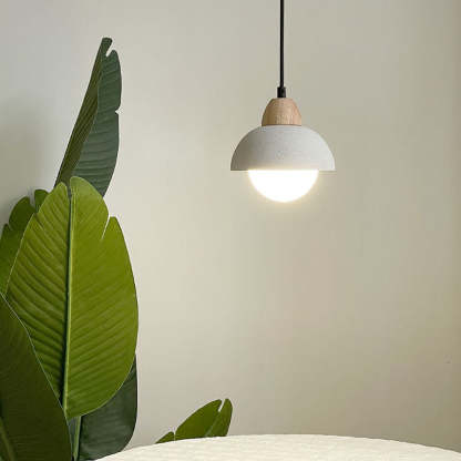 Modern Stone Simple White Pendant Lighting
