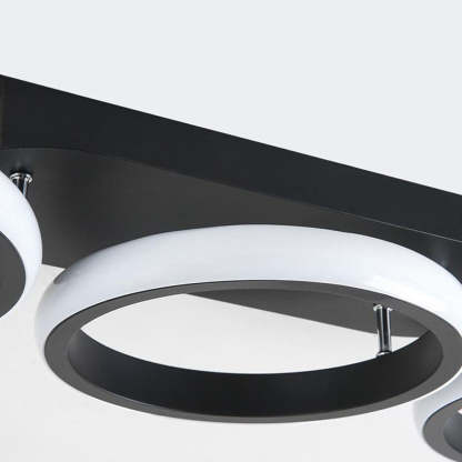 Modern Metal Round Bedroom Ceiling Light