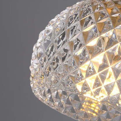 Contemporary Mini Glass Hallway Ceiling Light