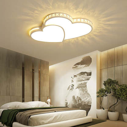 Contemporary  Acrylic Flush Led Ceiling Lights For Bedroom