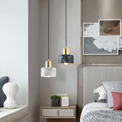 Modern Refined Marble Dining Room Pendant Lights