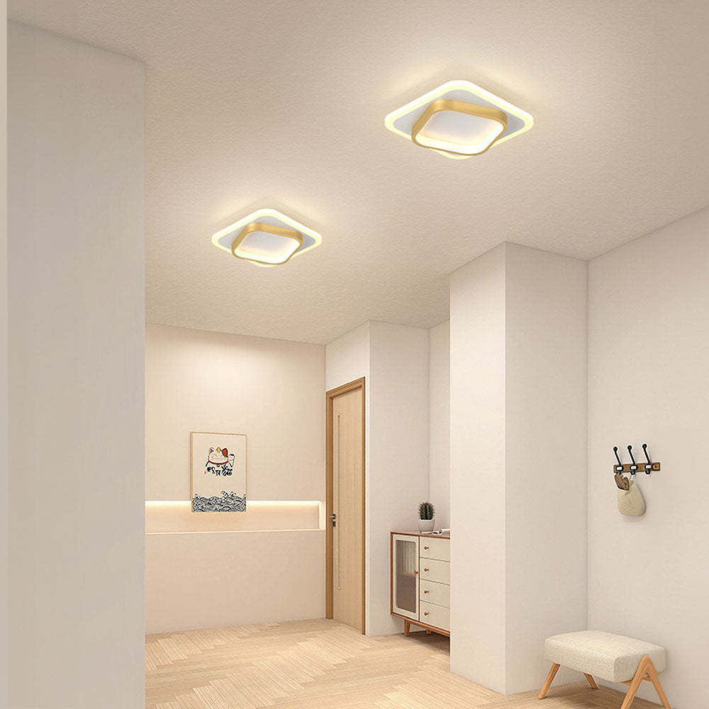 Gold LED Hallway Ceiling Lights