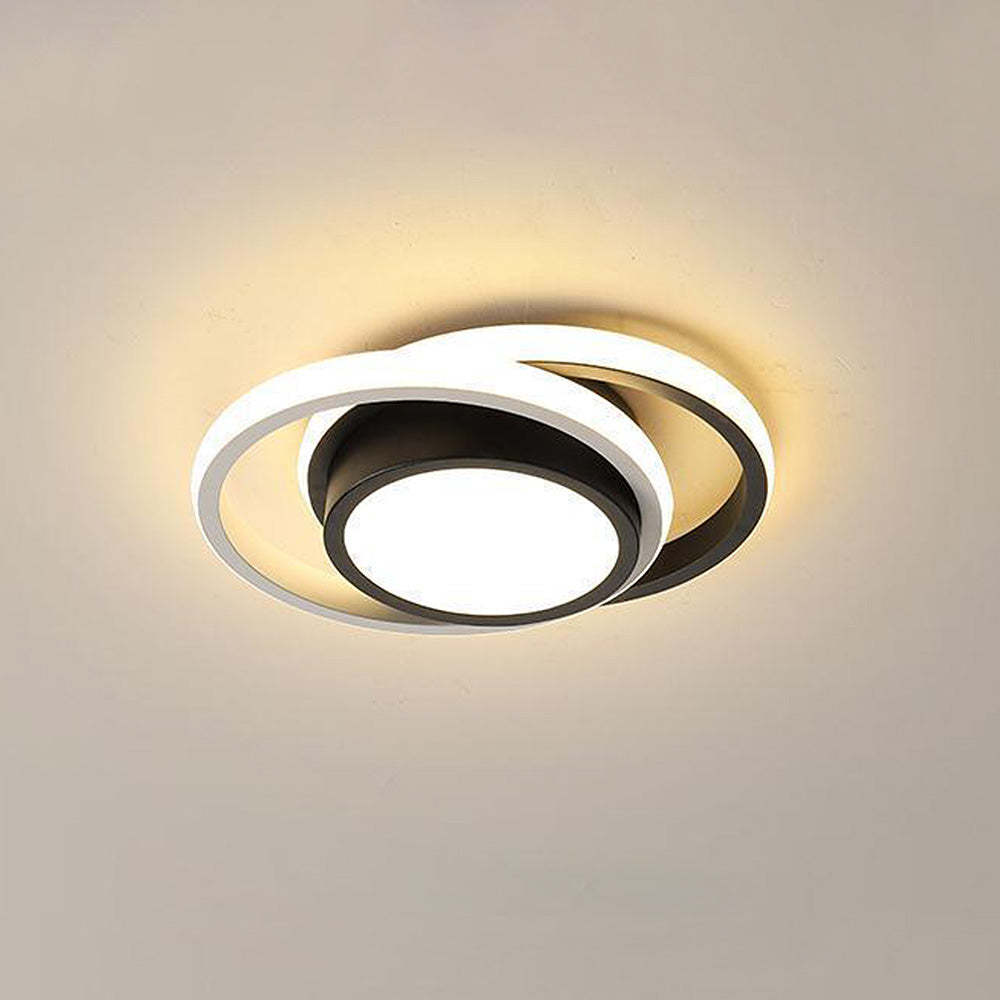 Double Ring Simple LED Ceiling Lamp