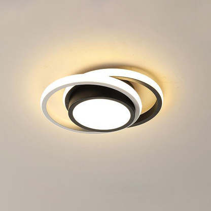 Double Ring Simple LED Ceiling Lamp