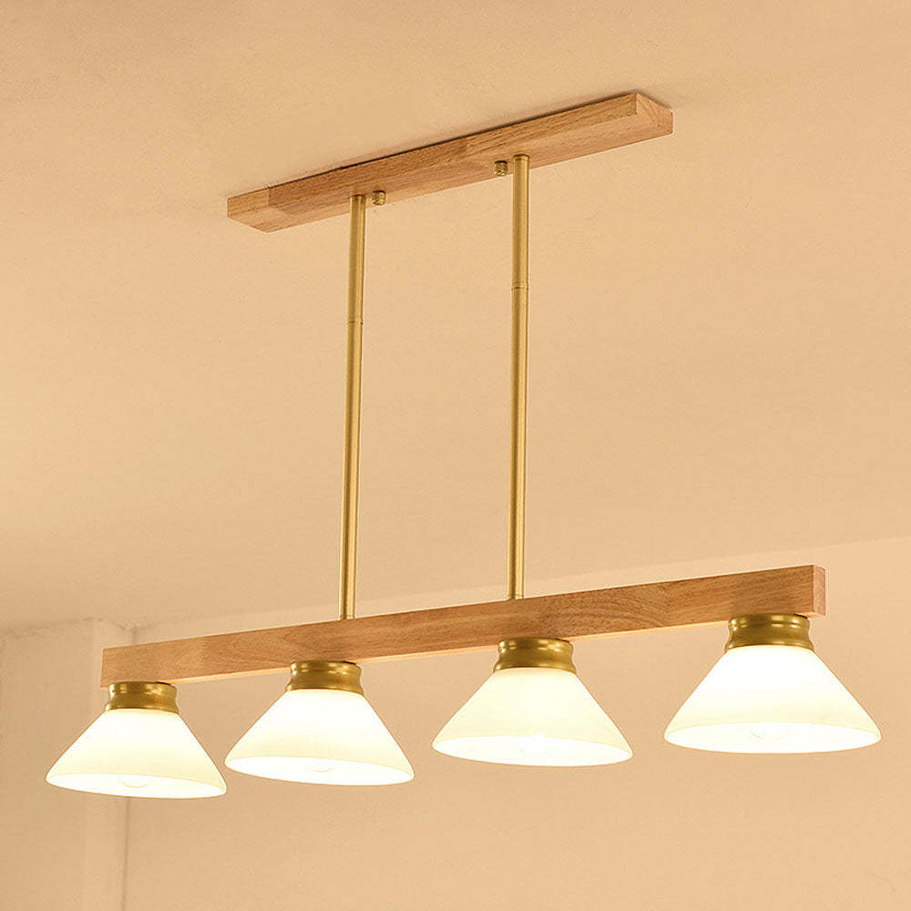 Contemporary Wooden Ceiling Lights For Kitchen Island