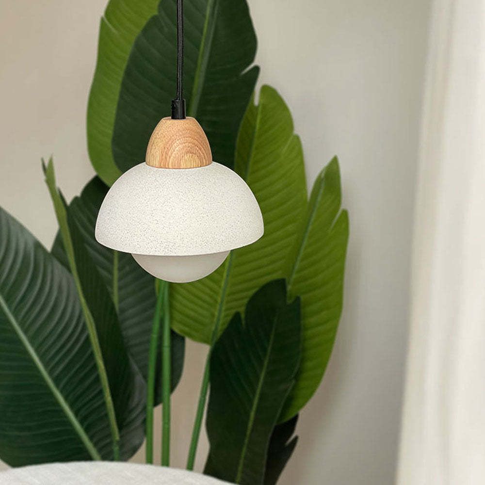 Modern Stone Simple White Pendant Lighting