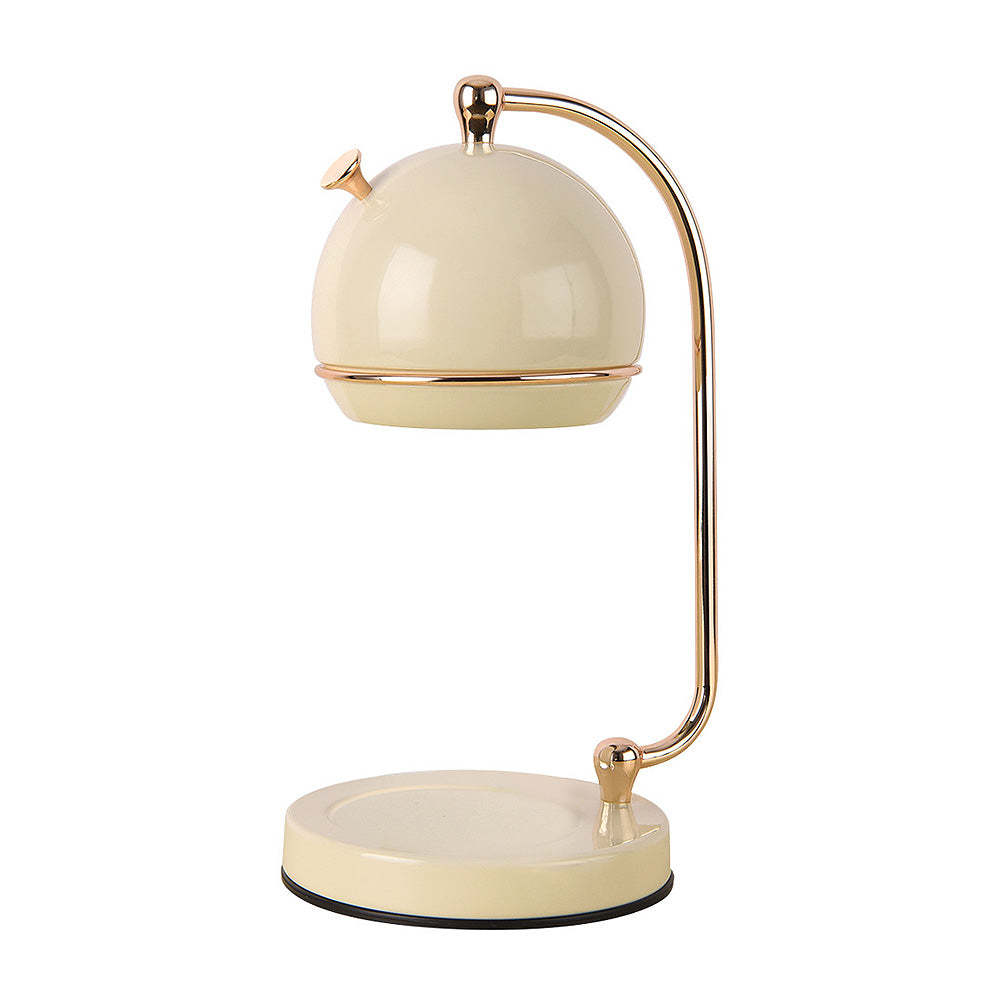 Contemporary Simple Glass White Nordic Candle Warmer Lamp