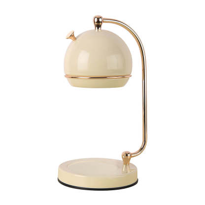 Contemporary Simple Glass White Nordic Candle Warmer Lamp