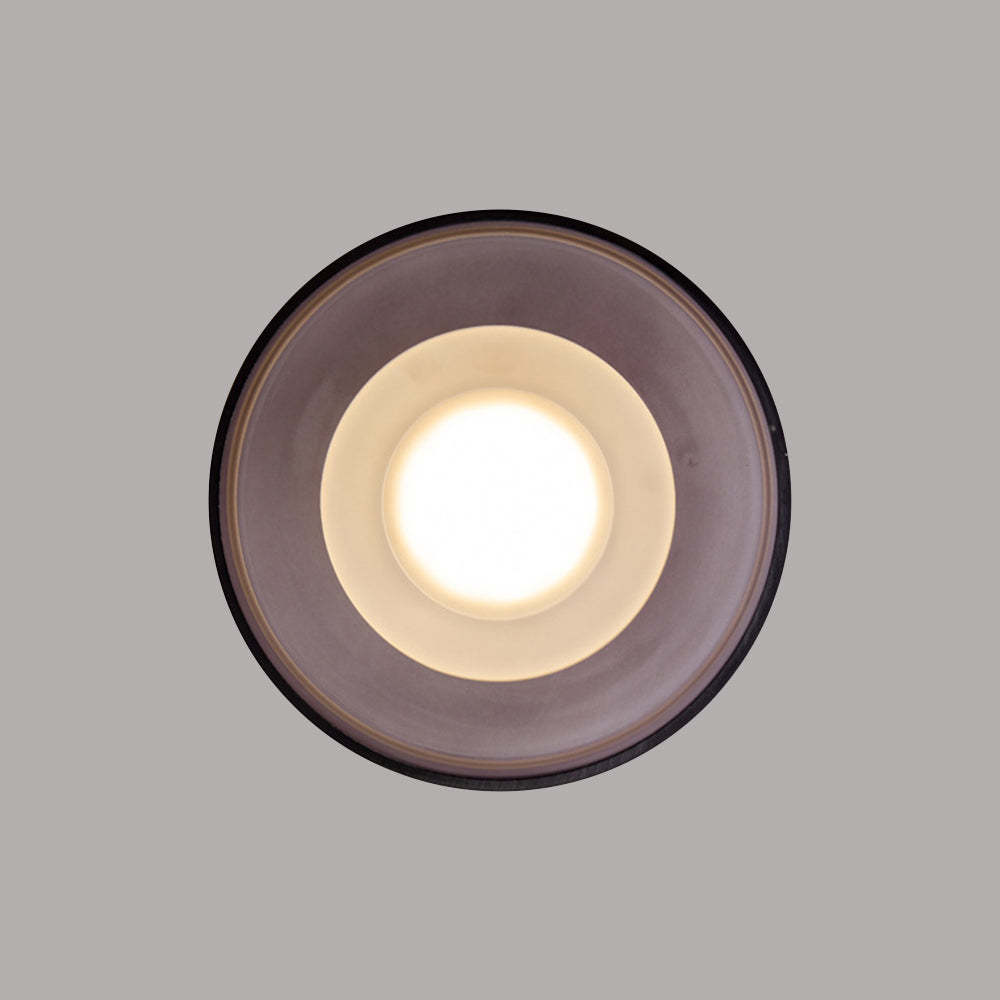 Nordic Minimalist Glass Round LED Hallway Wall Sconce