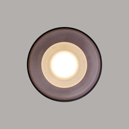 Nordic Minimalist Glass Round LED Hallway Wall Sconce