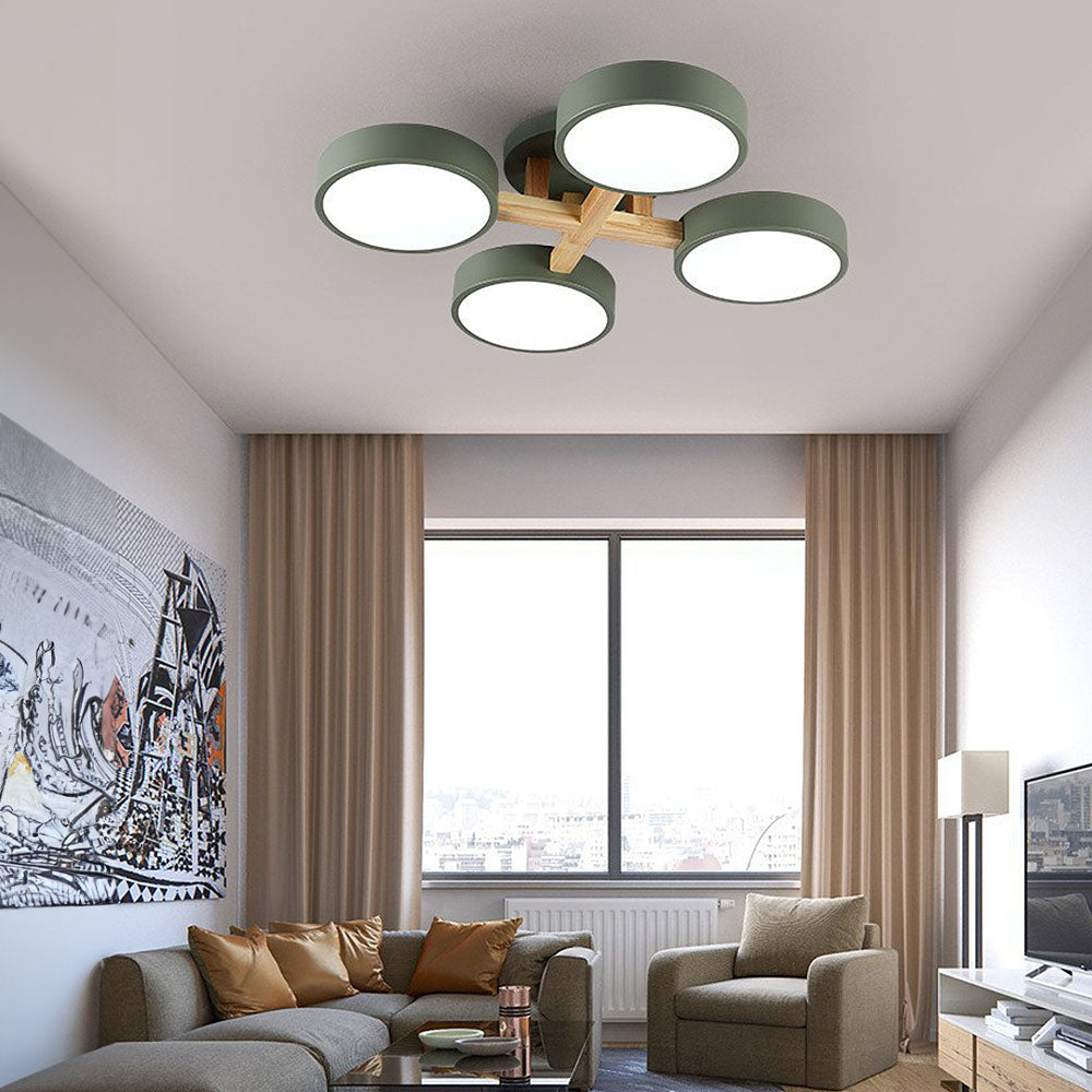 Nordic Modern Acrylic LED Living Room Ceiling Light