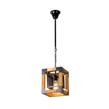Industrial Black Metal Pendant light