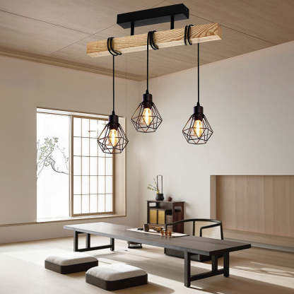 Lampsmodern Ceiling Lamp Industrial Hanging Light For Dining Room