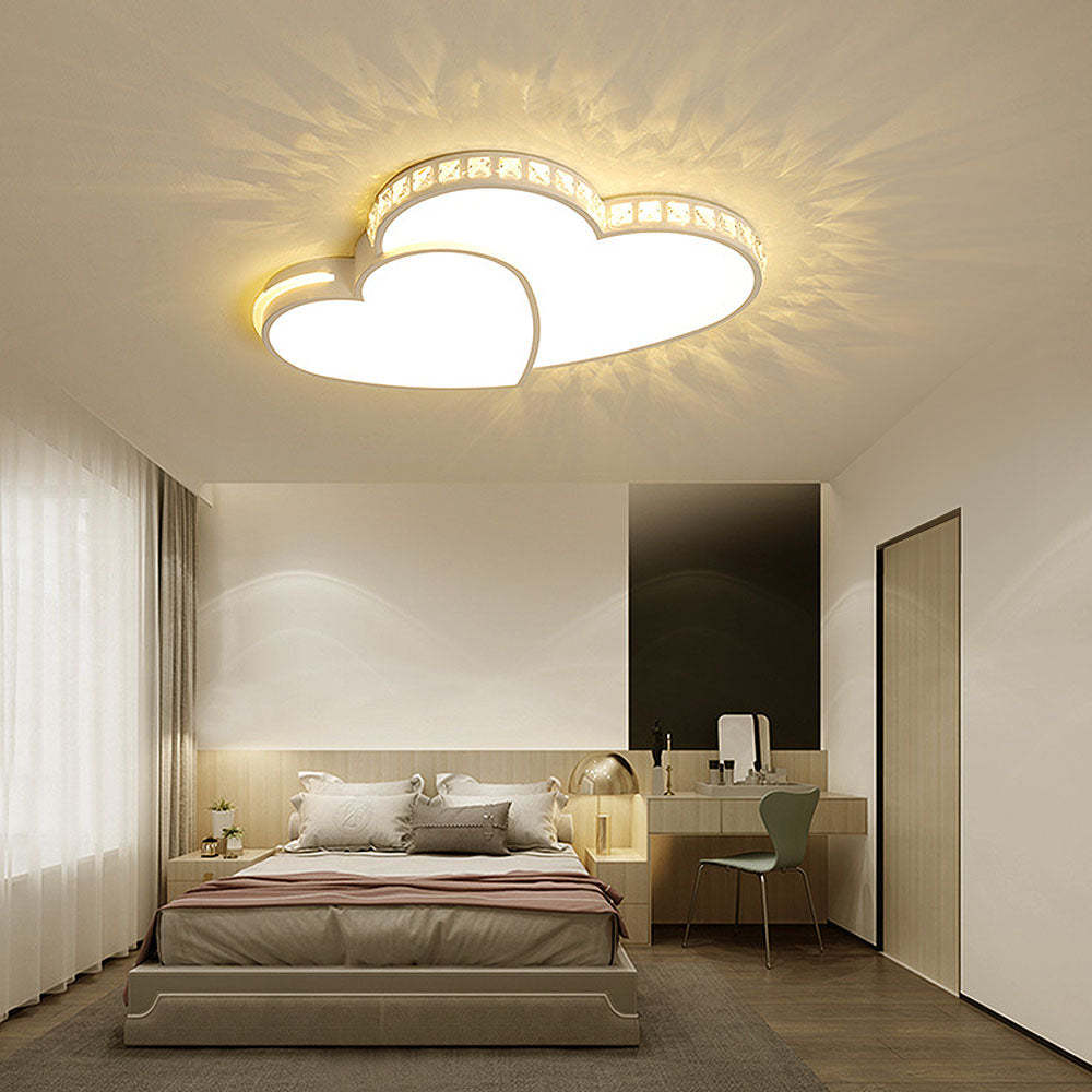 Contemporary  Acrylic Flush Led Ceiling Lights For Bedroom