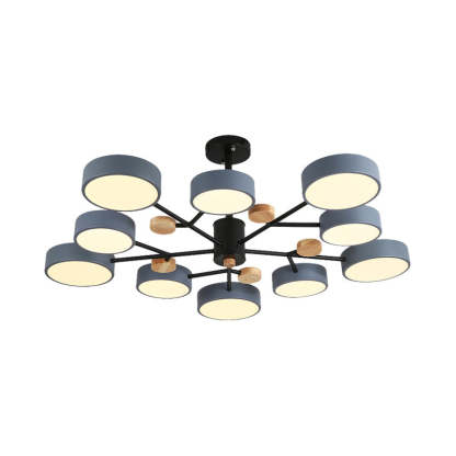 Modern Acrylic LED Hanging Light for Bedroom