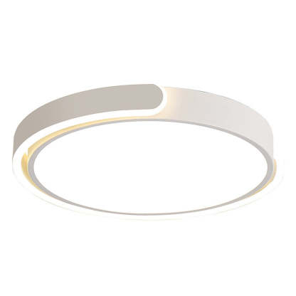 Minimalist Round Acrylic Colorful Bedroom LED Ceiling Light