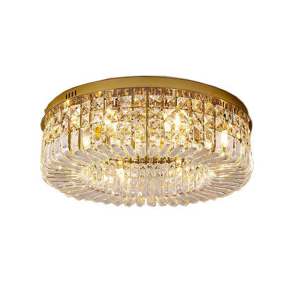 Round Crystal Bright Bedroom Ceiling Lights