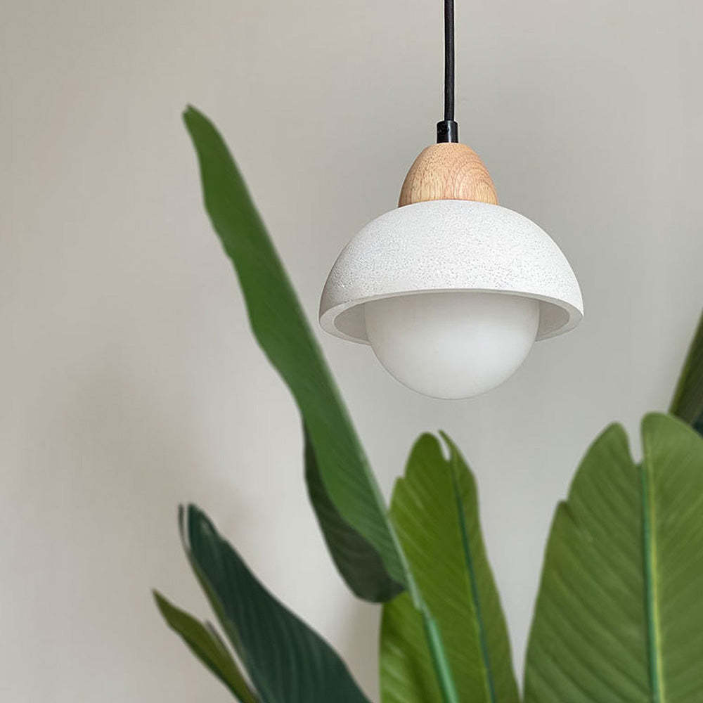 Modern Stone Simple White Pendant Lighting