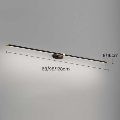 Modern Minimalist Style Long Wall Light For Bathroom
