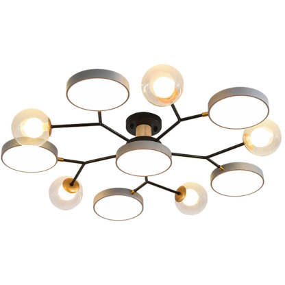Multi Bulbs LED Colorful Living Room Ceiling Light