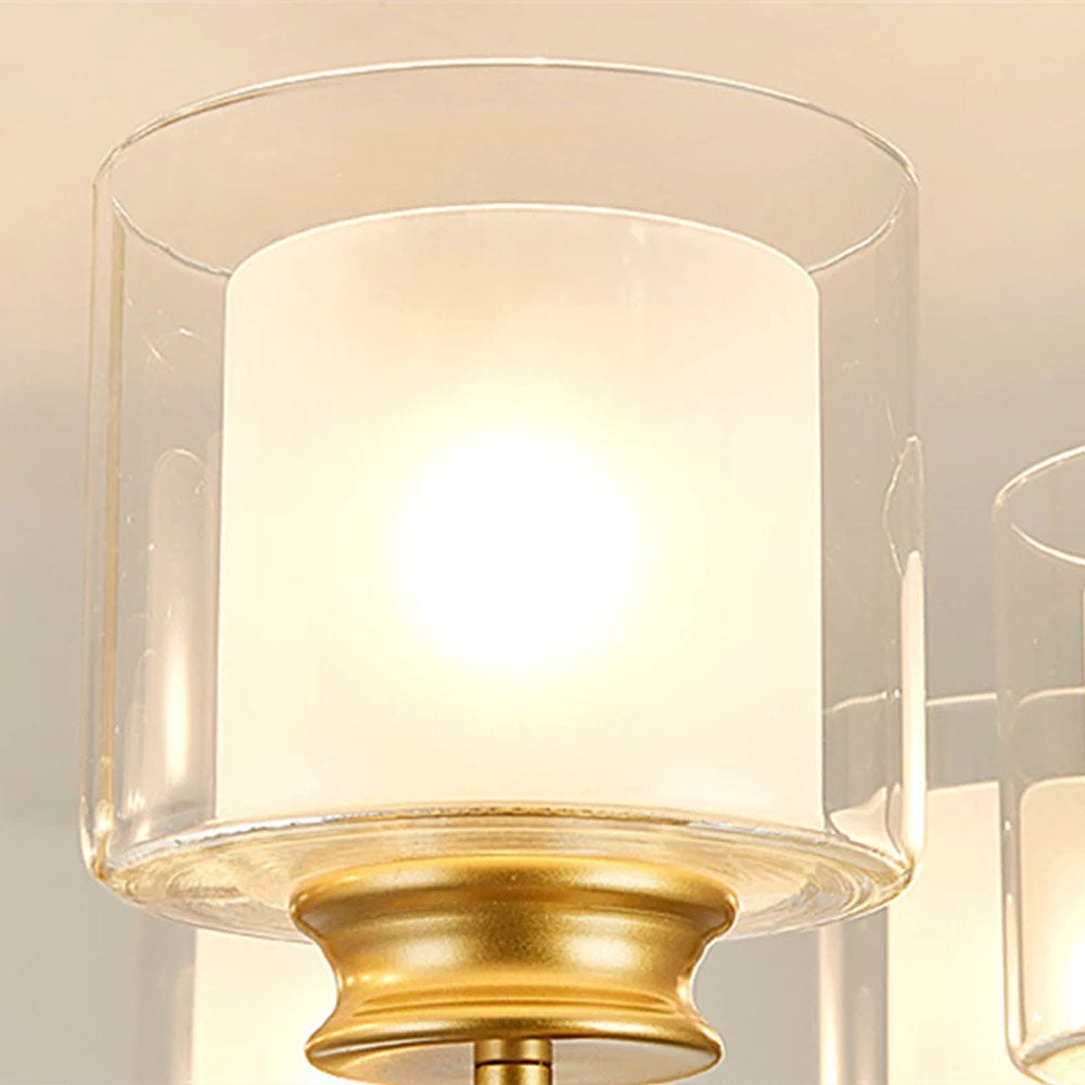 Multi-Bulbs Glass Dining Room Ceiling Lights
