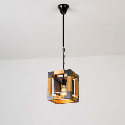 Industrial Black Metal Pendant light