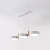 Homdiy Pendant Lighting Wood Cylinder Multi Light Nordic Pendant Light
