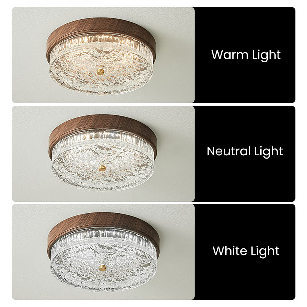 Modern Nordic Round LED Ceiling Lamp For Bedroom