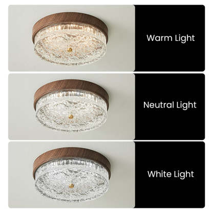 Modern Nordic Round LED Ceiling Lamp For Bedroom