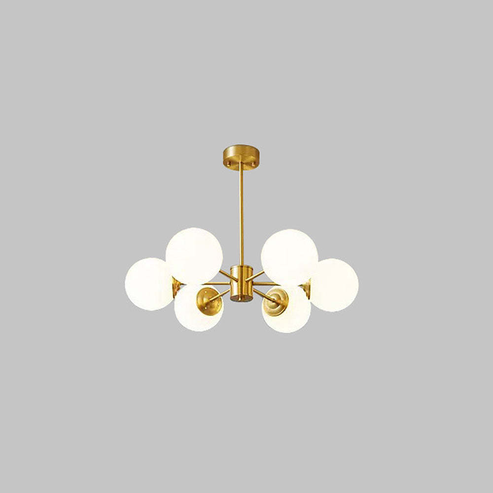 Modern Gold Luxury Brass Chandelier Light For Bedroom