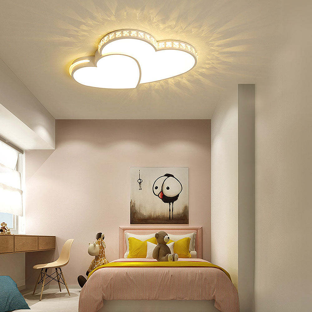 Contemporary  Acrylic Flush Led Ceiling Lights For Bedroom