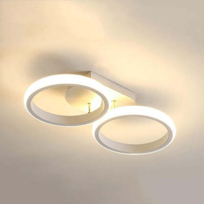 Modern Metal Round Bedroom Ceiling Light