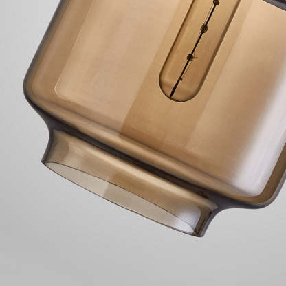 Retro Rustic Brown Organic Dining Room Pendant Lights