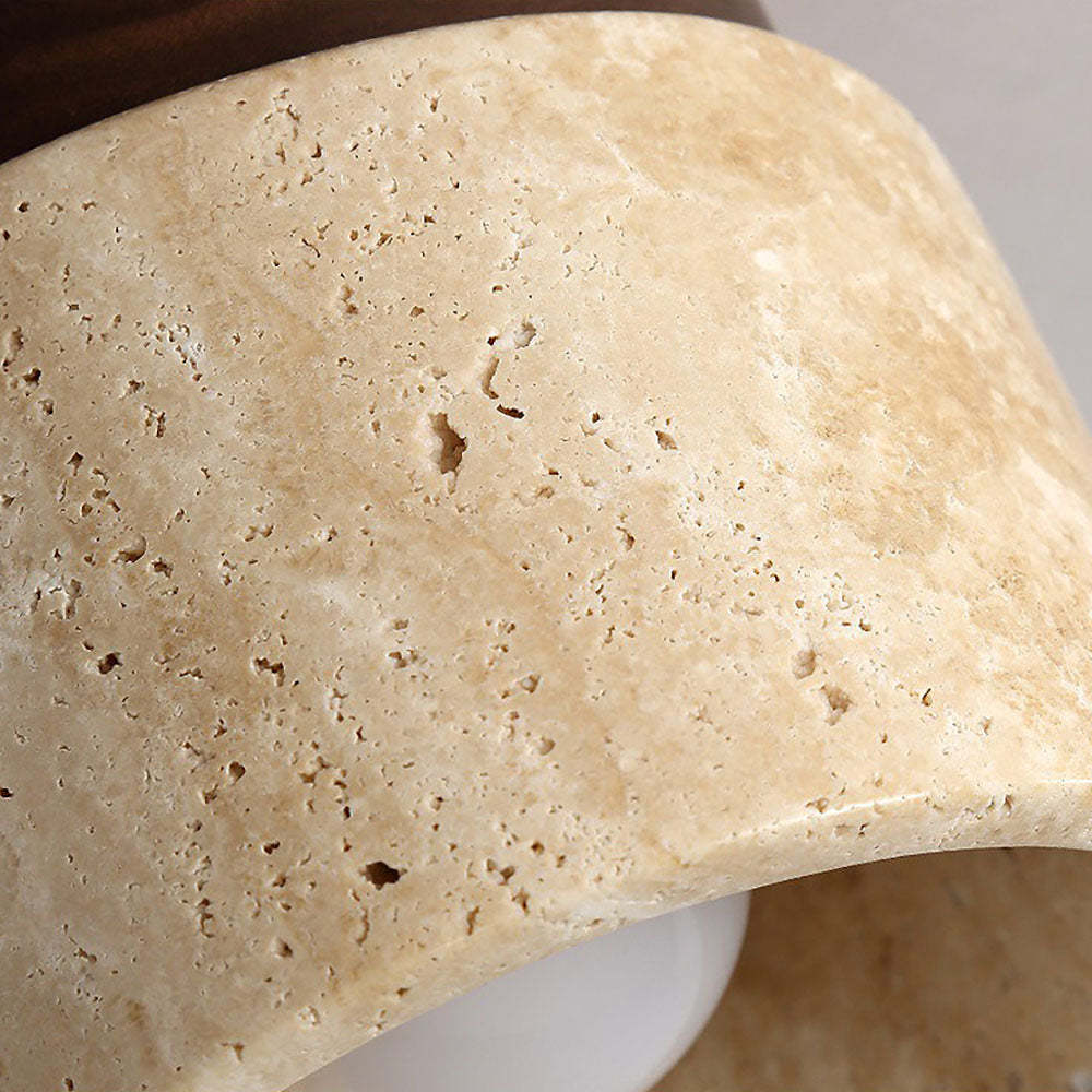 Stone Simplicity Cylindrical Hallway Ceiling Light