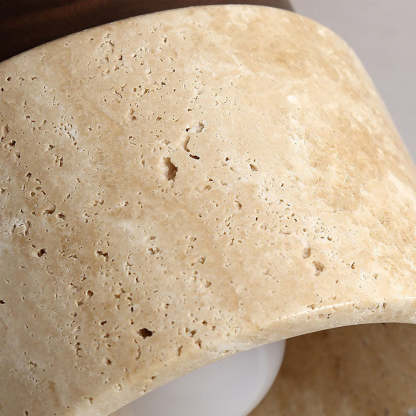 Stone Simplicity Cylindrical Hallway Ceiling Light